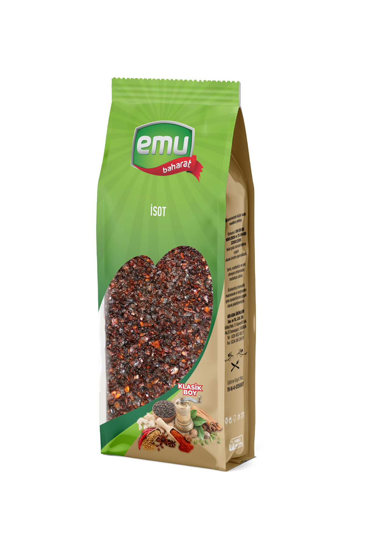 İsot 50 Gr – Emu Baharat